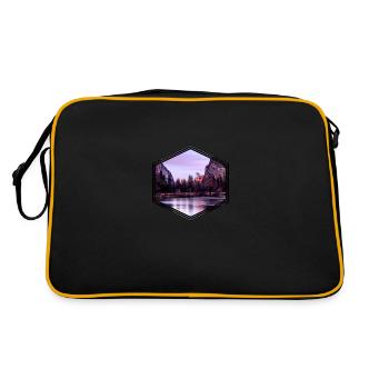 nature - Retro Bag - black/gold - Back