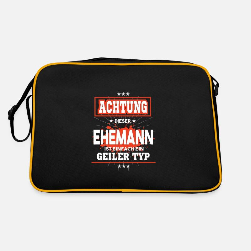 Ehemann ist einfach nur ein geiler Typ Retro Tasche