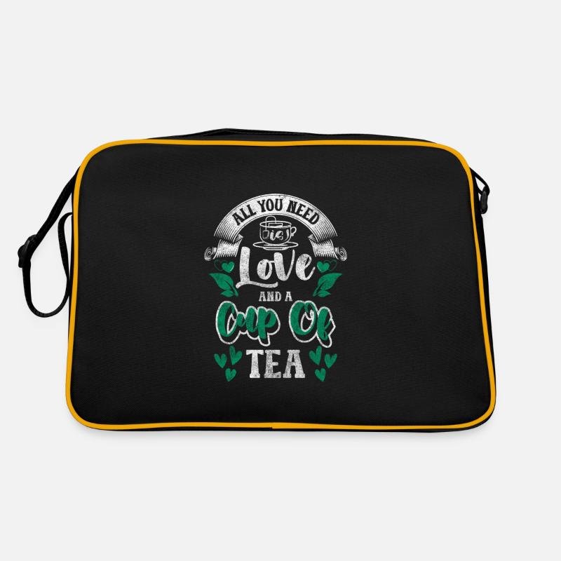 Teetrinker Kamille Retro Tasche