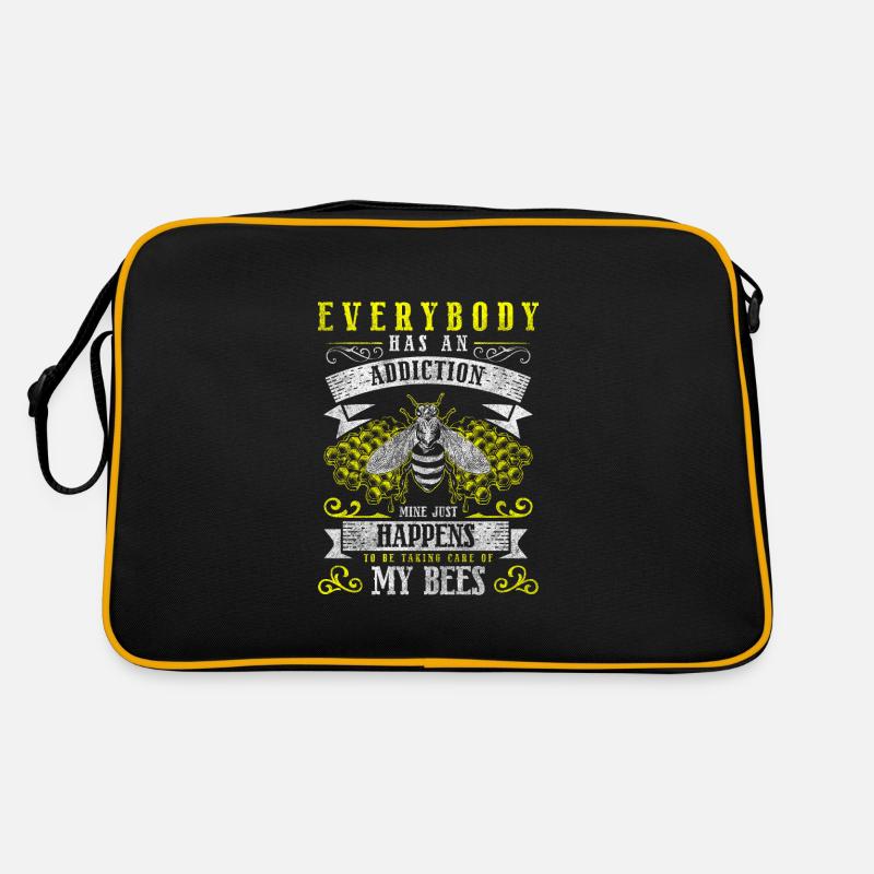 Honeybee Bumblebee Insect Retro Bag