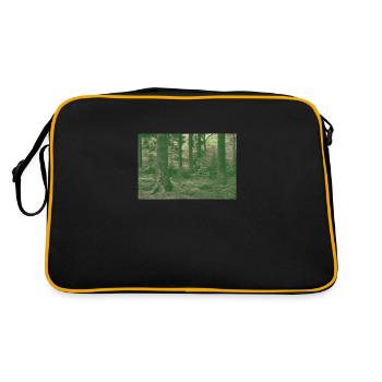 Dreamer Forest - Retro Bag - black/gold - Back