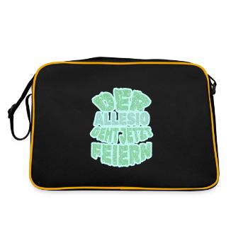 Allesio - Sac Retro - noir/or - Dos