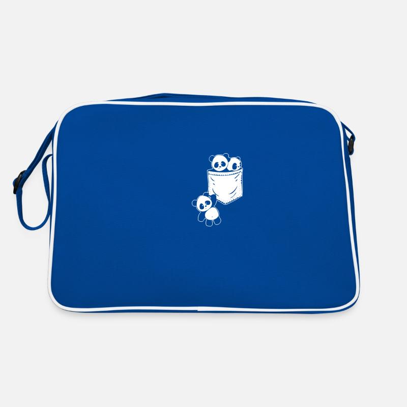 Conception mignonne de petit ours Panda, bébé panda Sac Retro