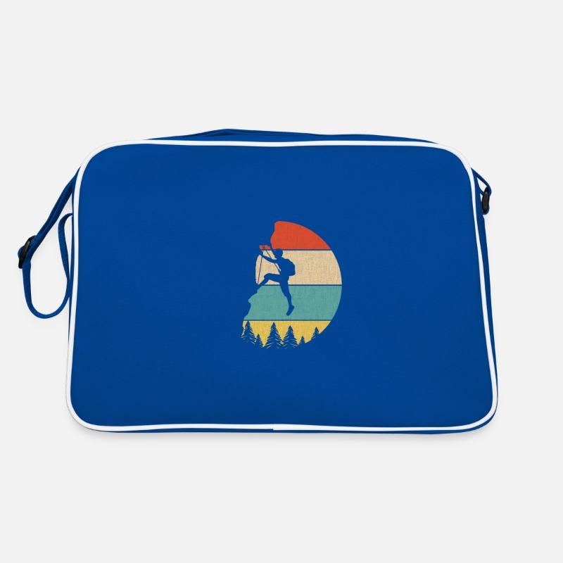 Retro Vintage Climbing- climb Mountain Climber Retro Bag