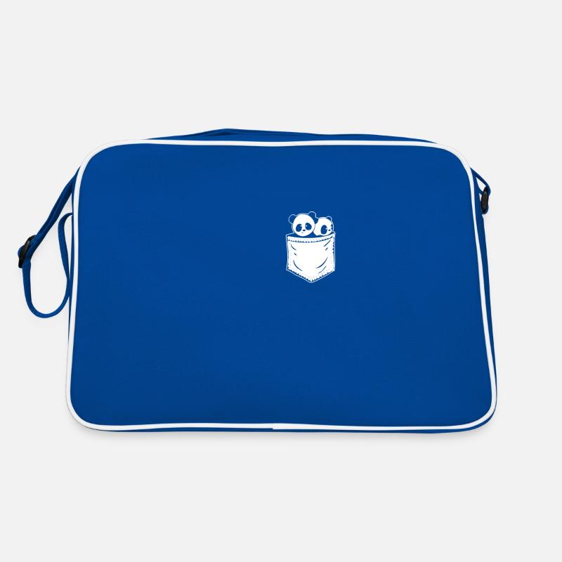 Conception mignonne de petit ours Panda, bébé panda Sac Retro