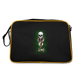 Dark Mark - Retro Bag - black/gold - Back