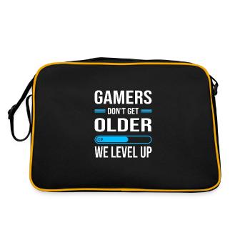 Anniversaire Gaming Level Up Gamer - Sac Retro - noir/or - Dos
