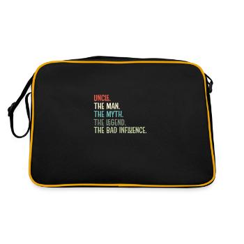 Rétro Uncle Godfather Legend Vintage - Sac Retro - noir/or - Dos