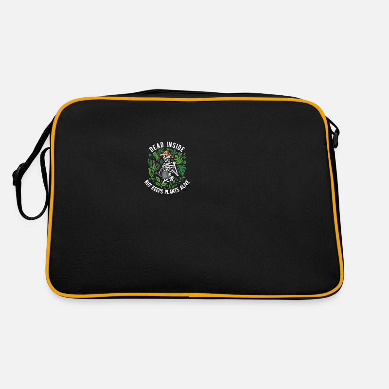 dead Inside mais garde les plantes vivantes Sac Retro