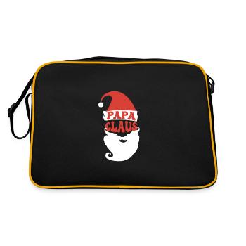 Papa Noël Costume de famille Santa Claus - Sac Retro - noir/or - Dos
