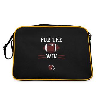 Pour la victoire - Football - Sac Retro - noir/or - Dos