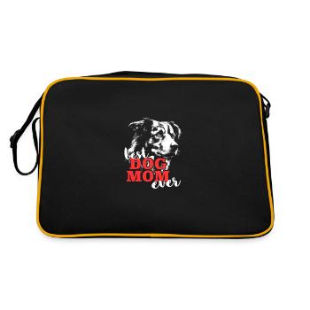 Meilleure maman de berger australien au monde - Sac Retro - noir/or - Dos