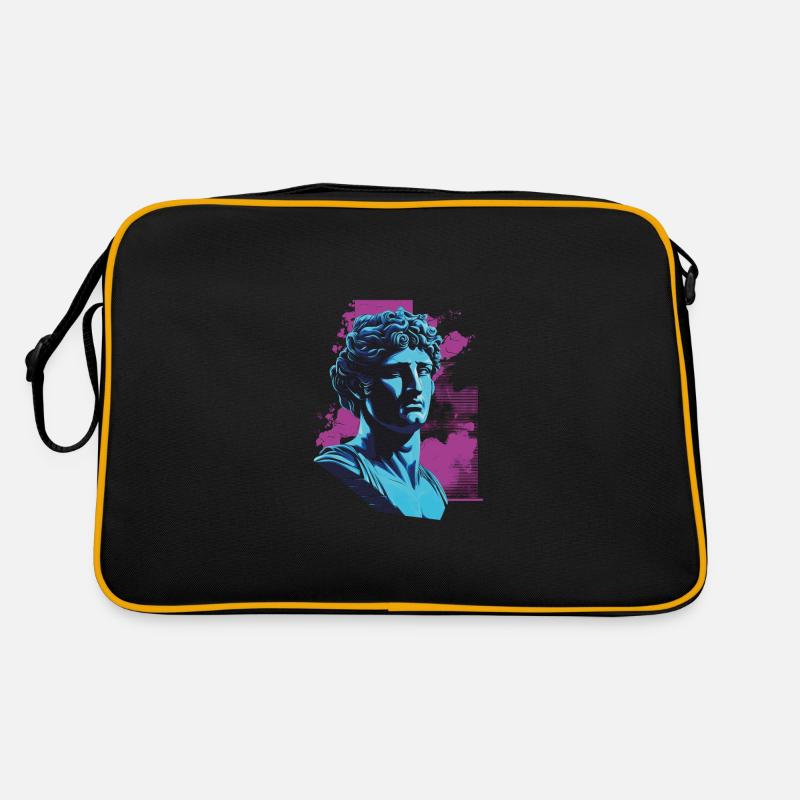 80's Classic Greek statue Synthwave Retro Bag