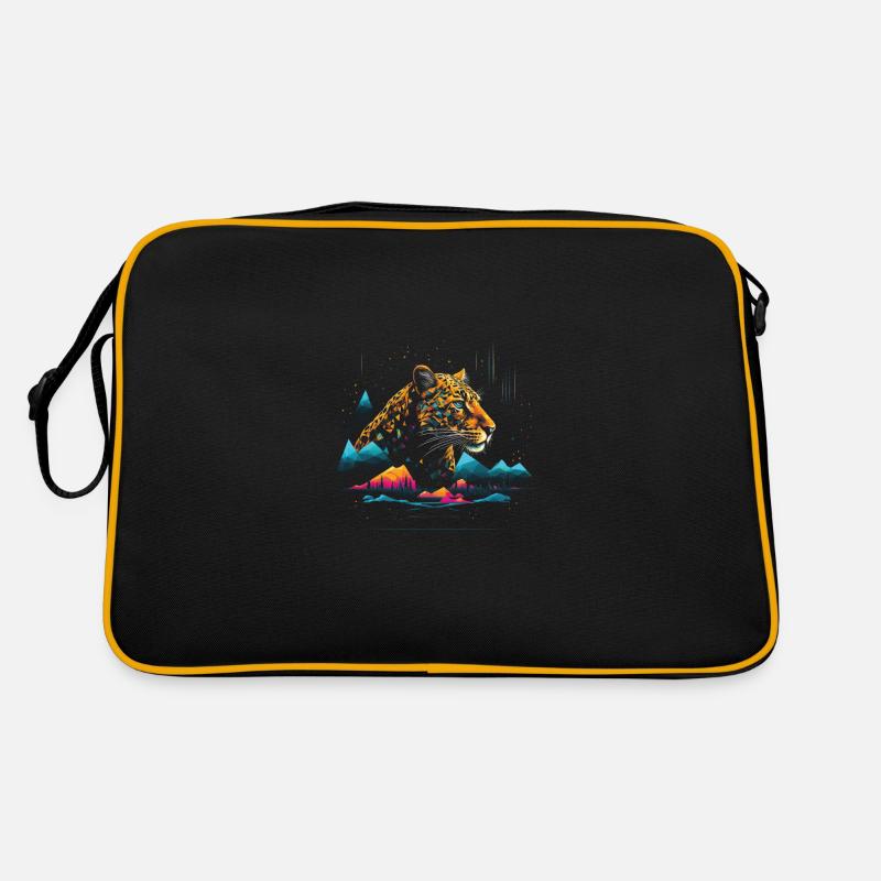 Leopard Tier Retro Tasche