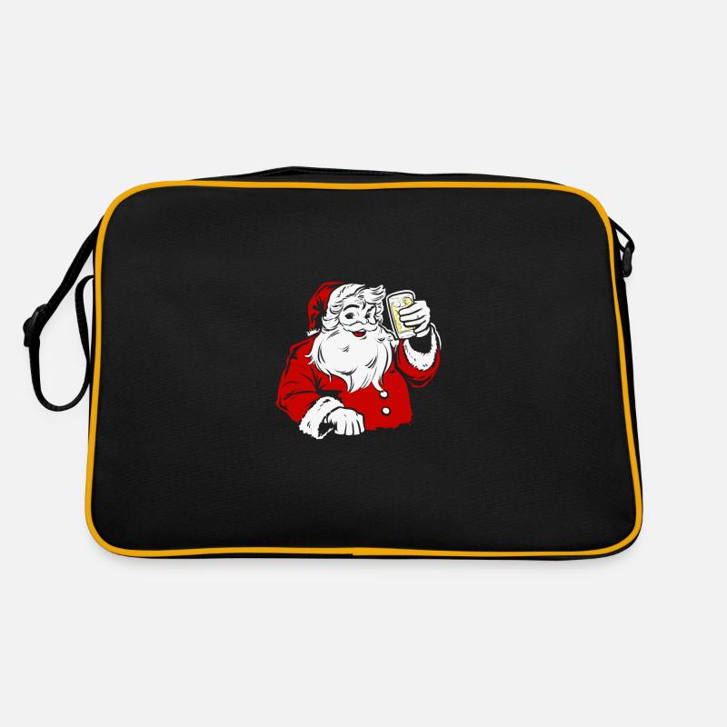 Pfälzer Weihnachtsmann dubbeglas Pfälzer Retro Tasche
