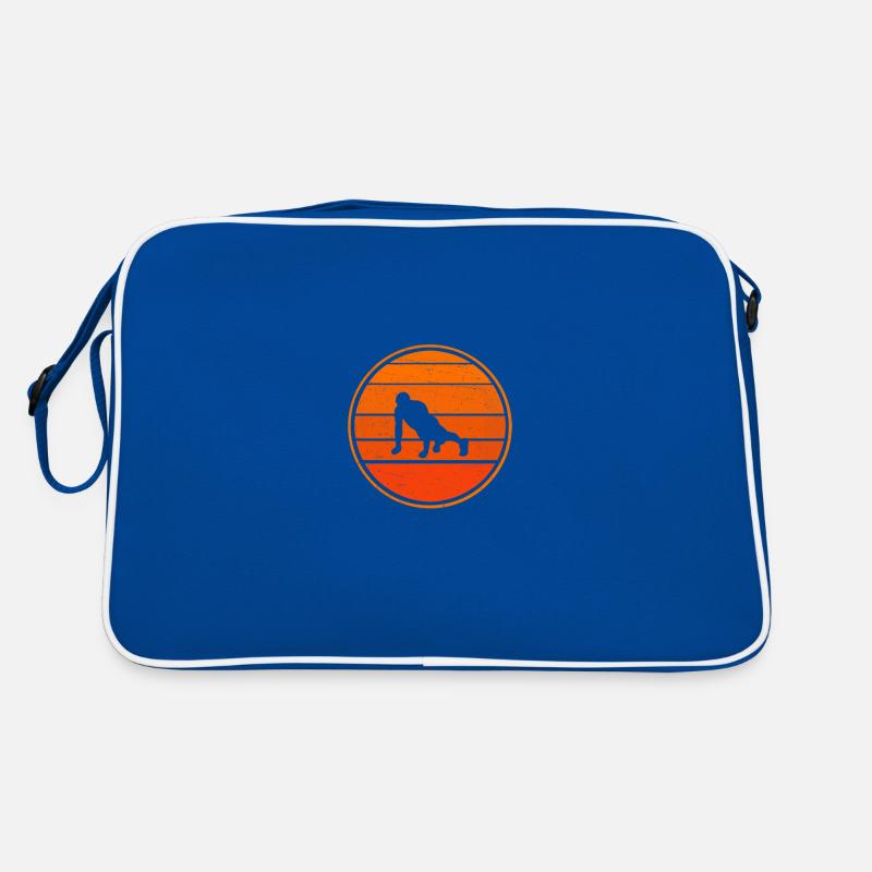 Retro Sun Calisthenics Retro Geschenk Tshirt Retro Tasche