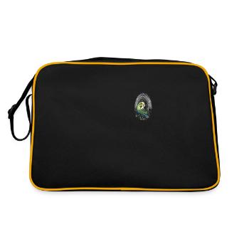 Perruche empreinte digitale Perruche créative - Sac Retro - noir/or - Dos