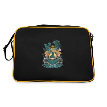 Handpan Tambours de Bouddha Musique Handpan - Sac Retro - noir/or - Dos