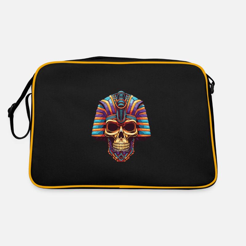 Pharaoh Skull Retro Bag