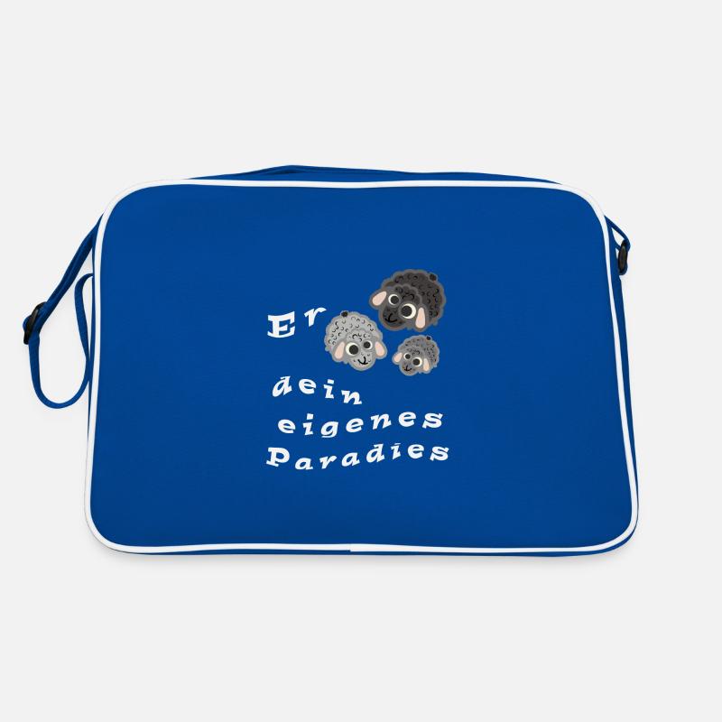 Erschafe dein eigenes Paradies Retro Tasche