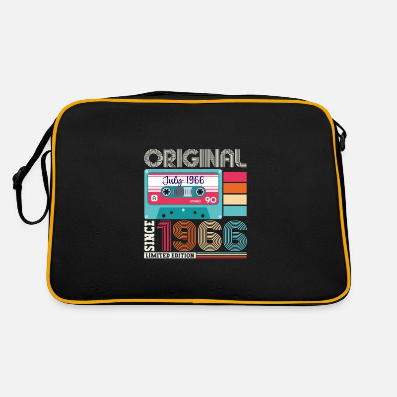 Original Juillet 1966 56ème Anniversaire Cadeau Hommes Sac Retro