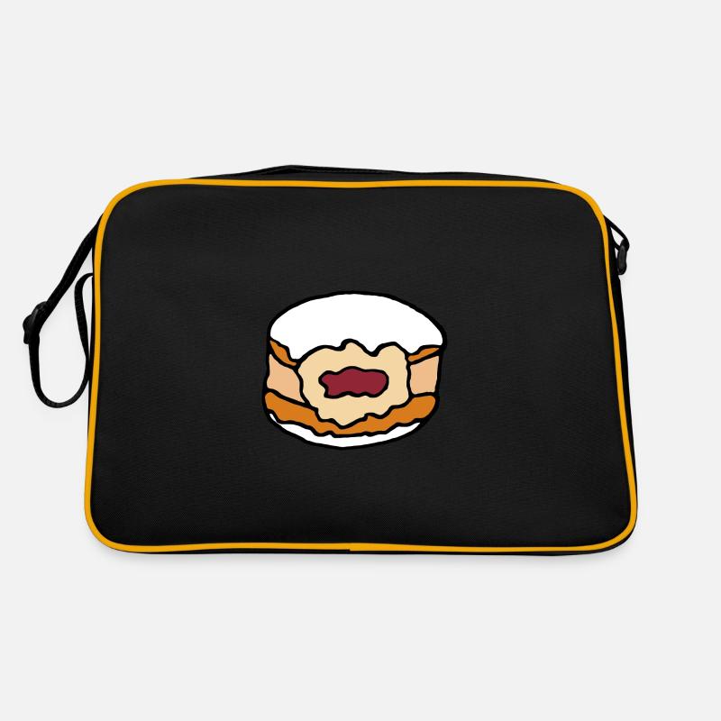 Berlin doughnut jam icing Retro Bag