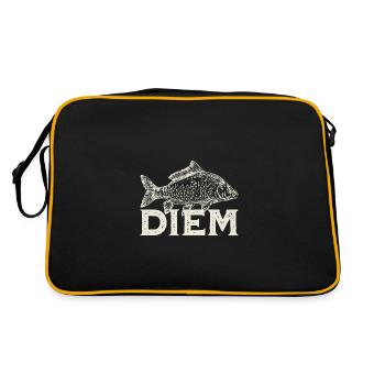 CARPE DIEM - Sac Retro - noir/or - Dos