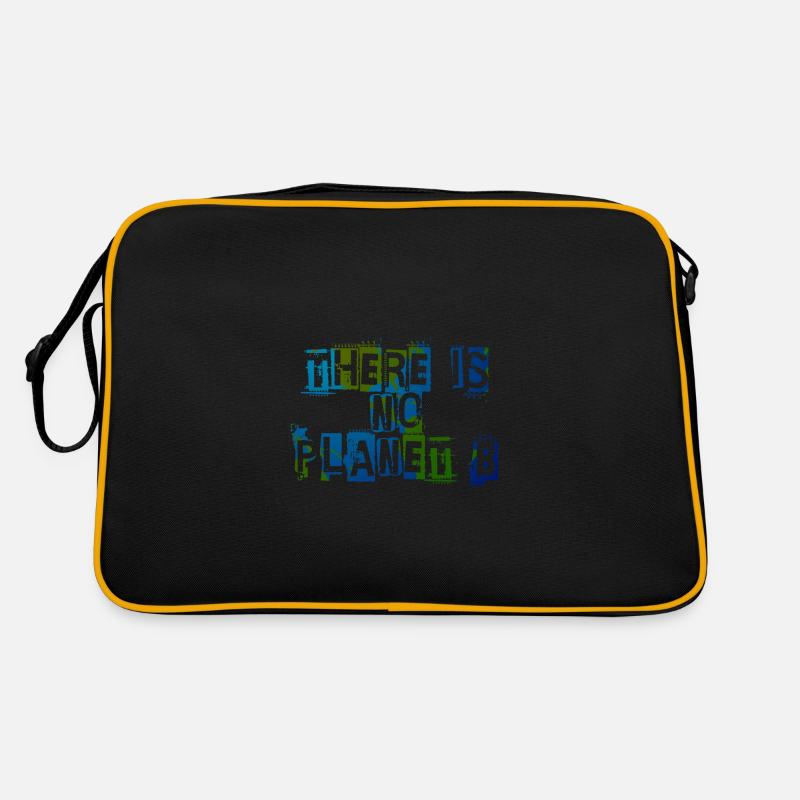 There Is No Planet B - Retro Bag - black/gold
