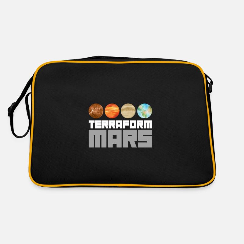 Occupy Mars Terraforming Retro Aeronautics Space Retro Tasche
