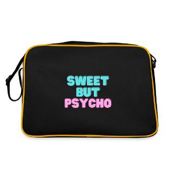 Sweet but Psycho Licorne - Sac Retro - noir/or - Dos