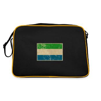 Sierra Leone - Sac Retro - noir/or - Dos
