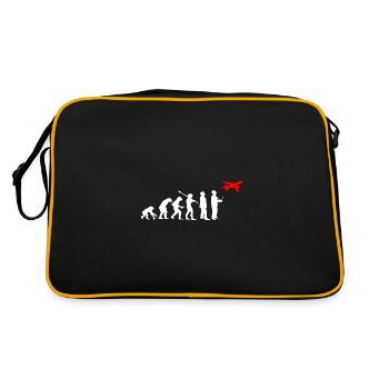 Model Aviator Airplane Evolution Model Aircraft - Retro Bag - black/gold - Back