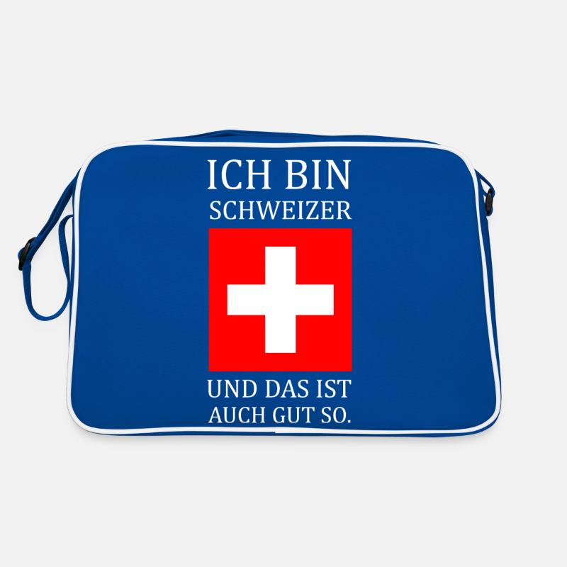Schweiz/Schweizer Retro Tasche