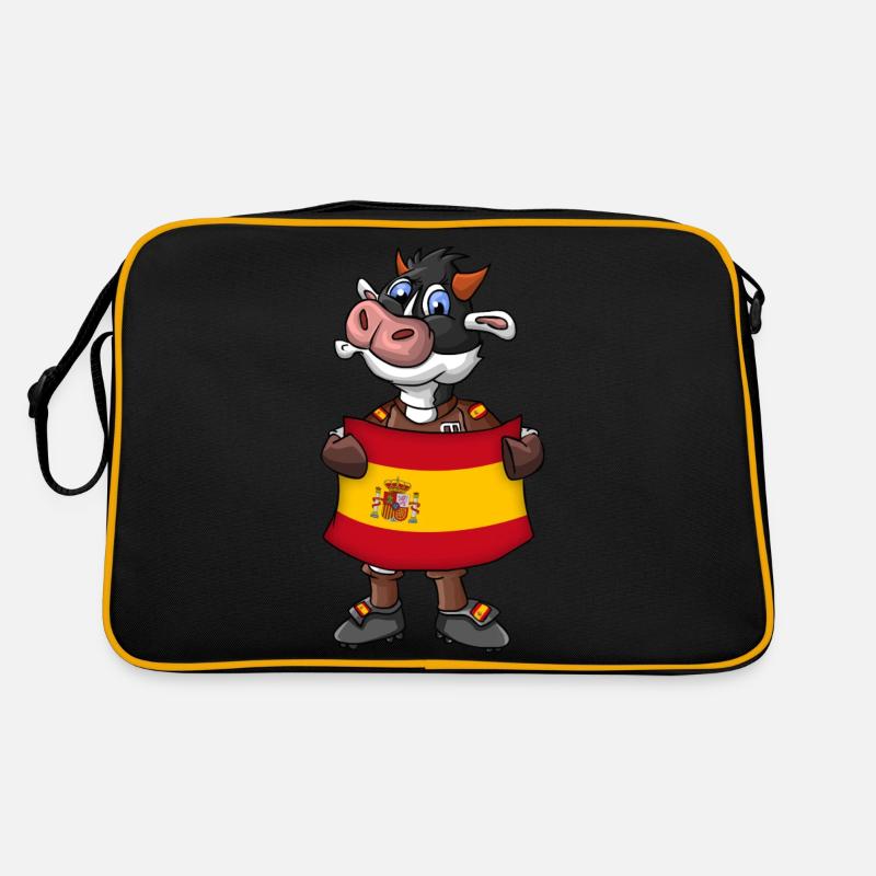 Espagne Fan de vache Sac Retro