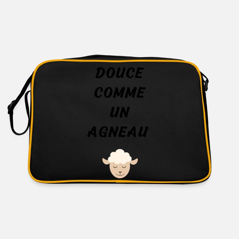 Douce comme un agneau Sac Retro