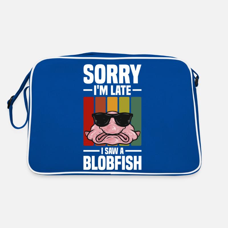 Blobfisch Retro Tasche