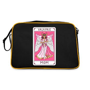Carte Viking Maman Valkyrie - Sac Retro - noir/or - Dos