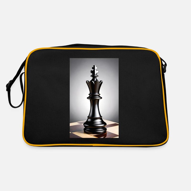 Chess | Chess piece | Chess player Retro Bag