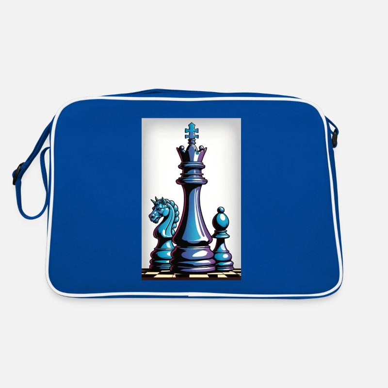 Chess | Chess piece | Chess player Retro Bag