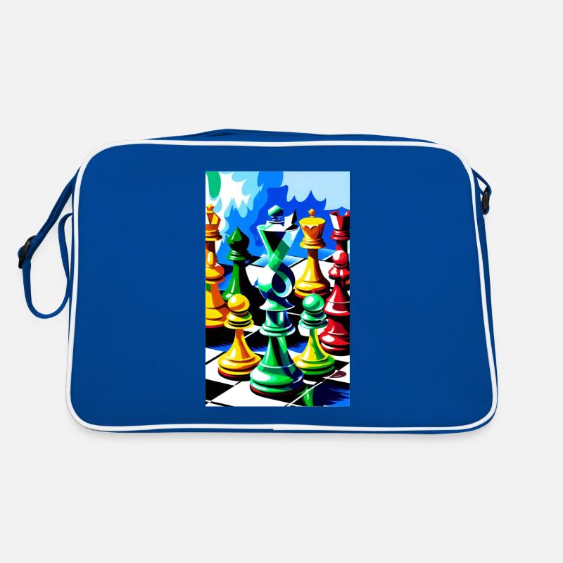 Chess | Chess piece | Chess player Retro Bag
