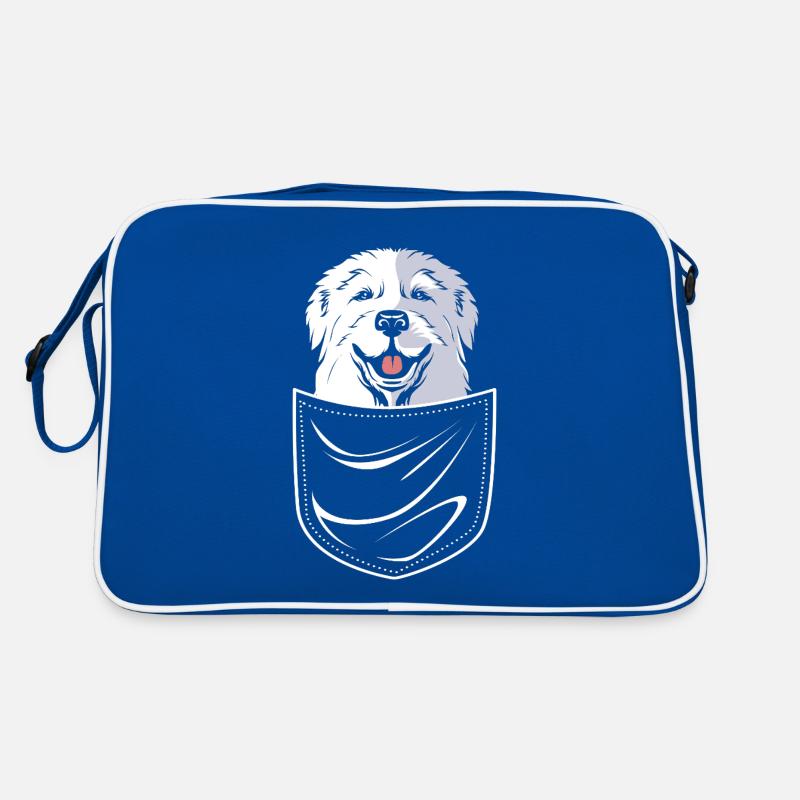 Pyrenean Dog Retro Bag