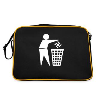 garbage - Retro Bag - black/gold - Back
