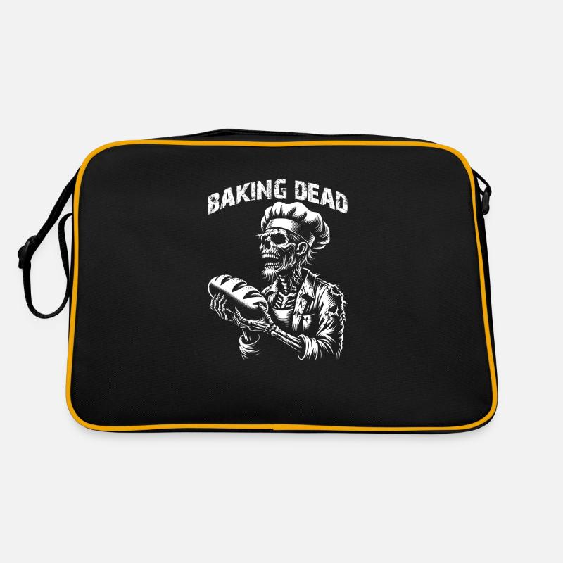 Cuisson Dead Zombie Baker Boulanger effrayant Sac Retro