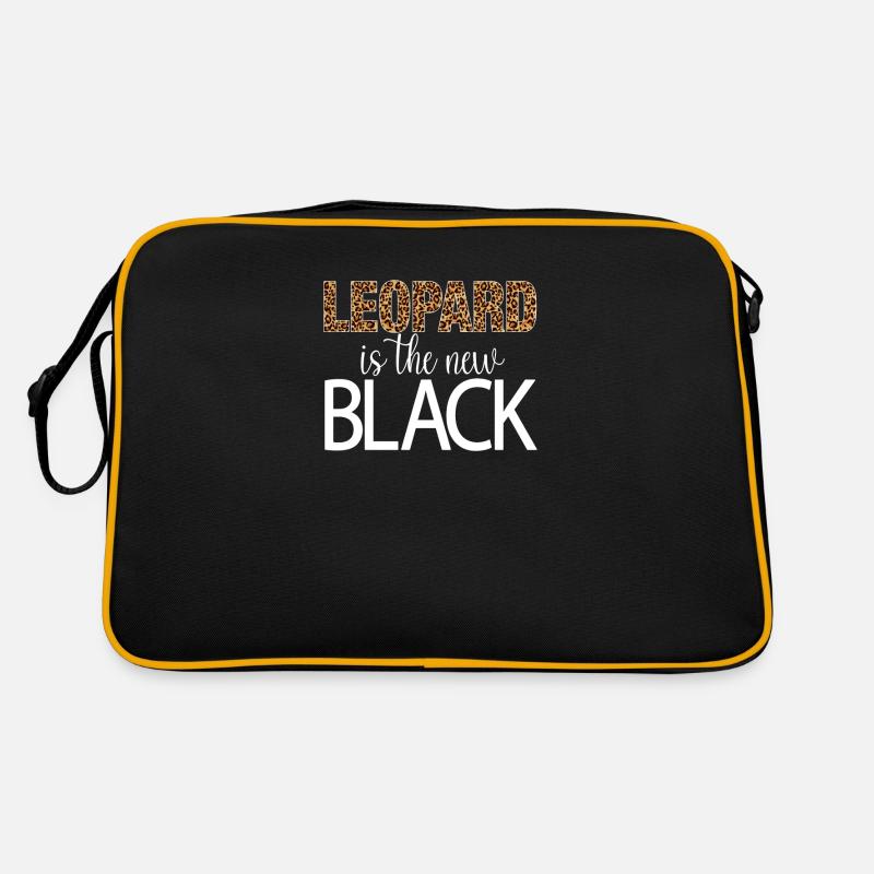 Leopard est le nouveau noir Sac Retro