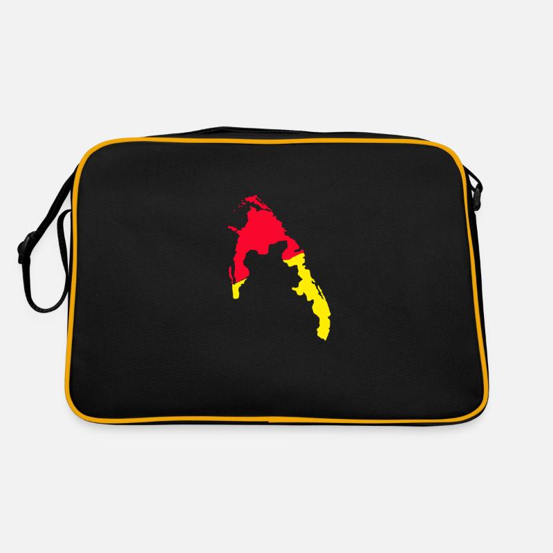 eemap.png - Retro Tasche - Schwarz/Gold