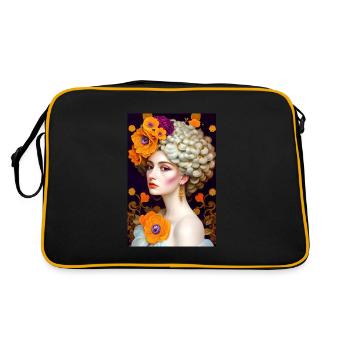 Chic, peinture numérique - Sac Retro - noir/or - Dos