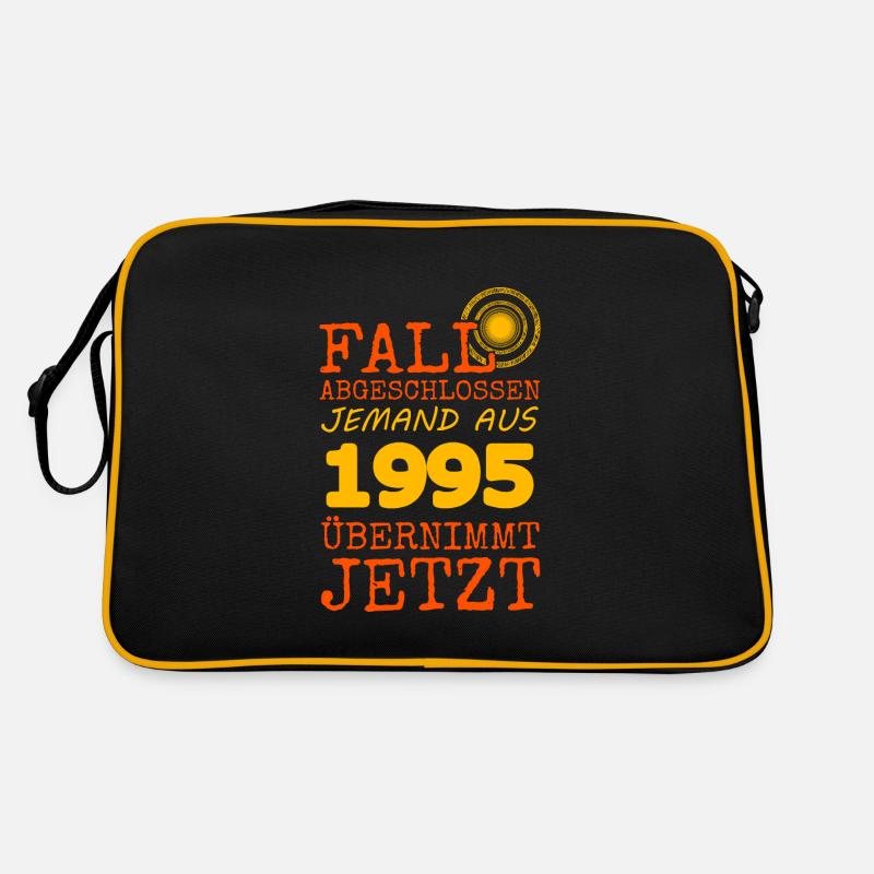 Fall abgeschlossen 1995 Retro Tasche