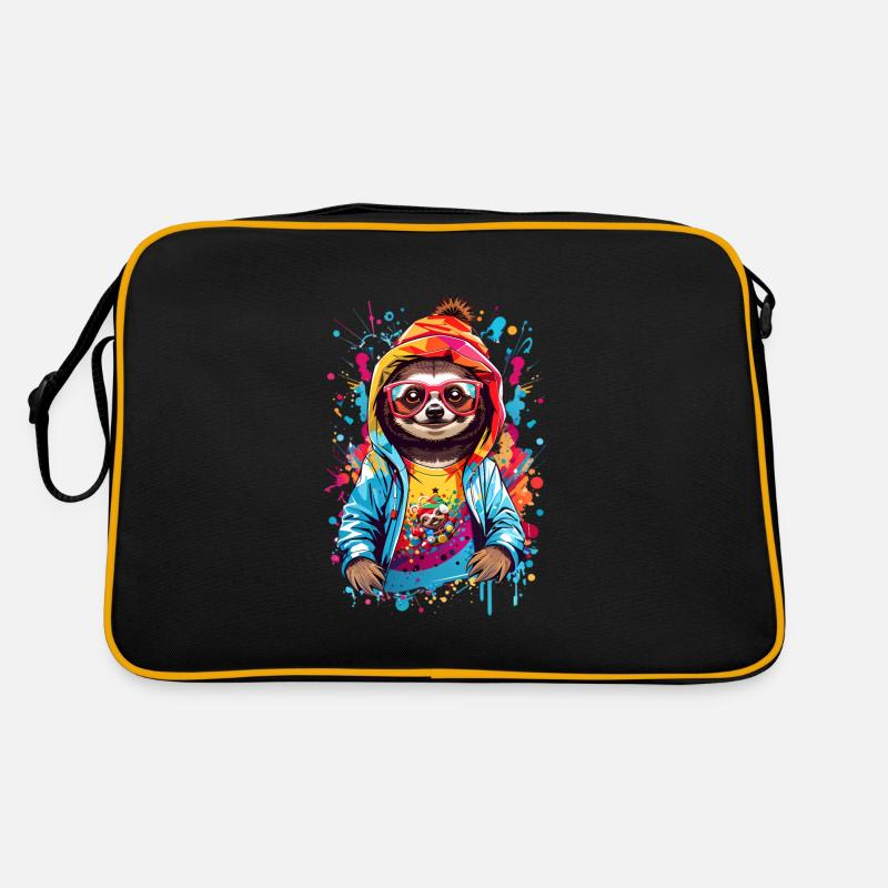 Cool sloth Retro Bag