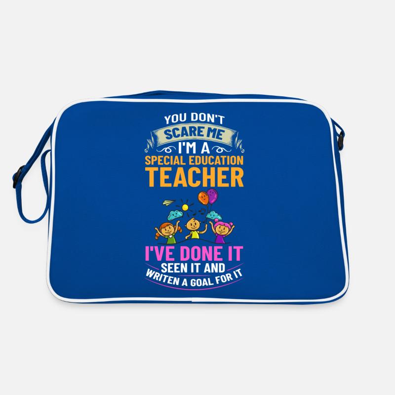 Special education Special education Promoting special needs Retro Bag