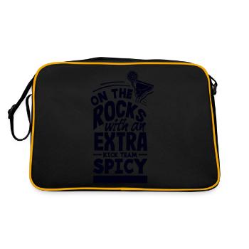 Attenzione Spicy Margarita Cocktail Lover's - Retro Bag - black/gold - Back